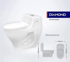 Pool Diamond Commode