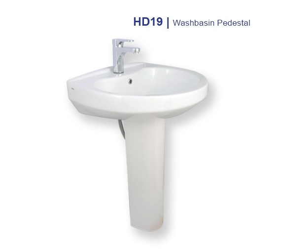 Porta HD19 Basin Pedestal