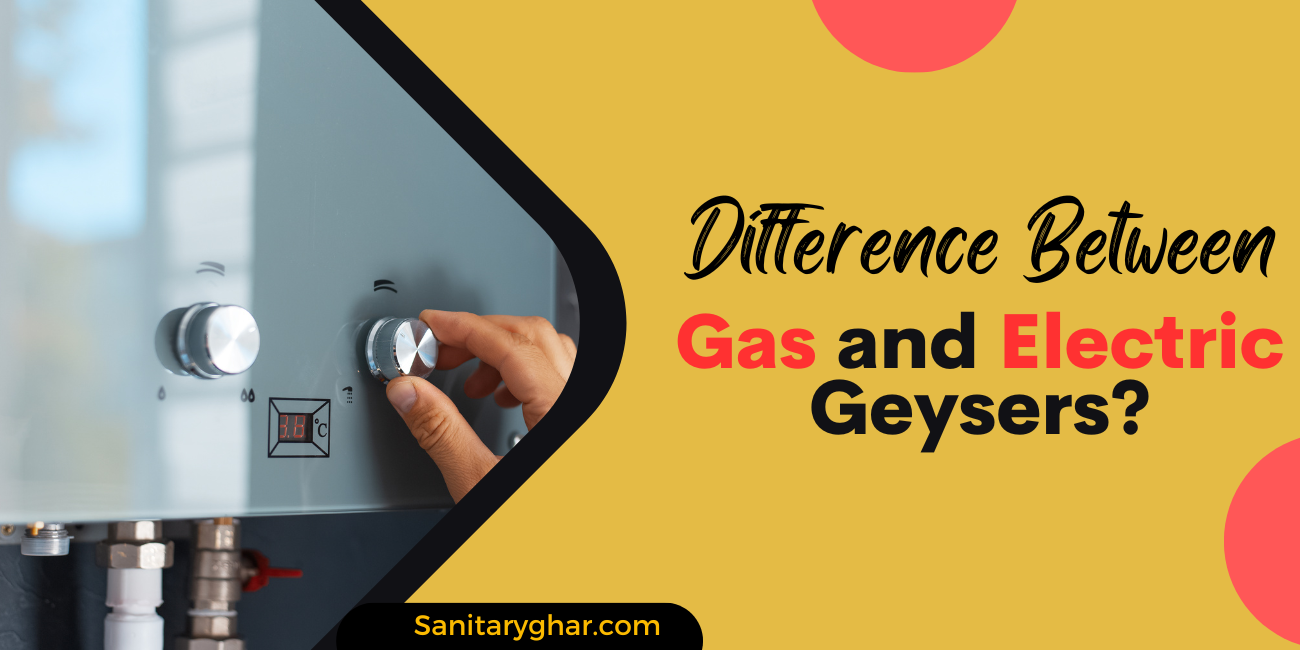 What's the difference between gas and electric geysers?