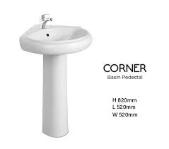 Dell Corner Basin Pedestal