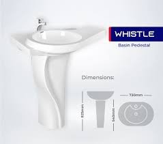 Pool Whistle Basin Pedestal