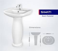 Pool Sawati Basin Pedestal