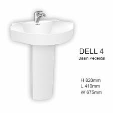 Dell 4 Basin Pedestal