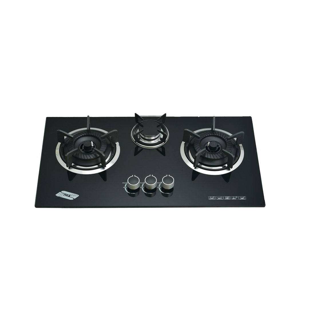 Bester 3 Burner Gas Hob G3 (Glass Series)