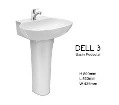 Dell 3 Basin Pedestal