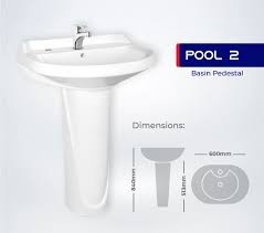 Pool 2 Basin Pedestal