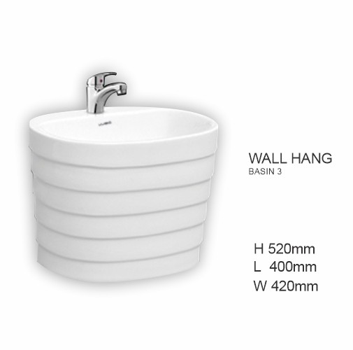 Dell Wall Hung Basin 3