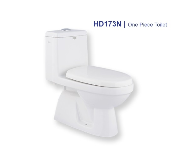 Porta HD173N One Piece Commode with Normal Seat Cover Porta