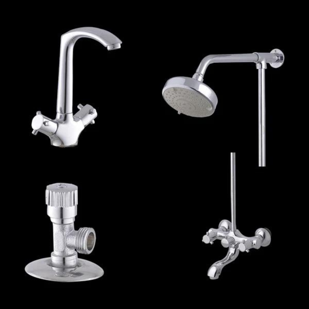 Master Sanitary Quatro Set - Silver Series