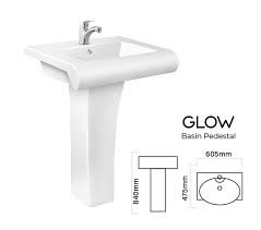 Dell Glow Basin Pedestal