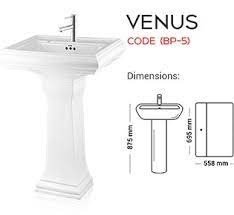 Master Venus Code (BP-5) Basin Pedestal