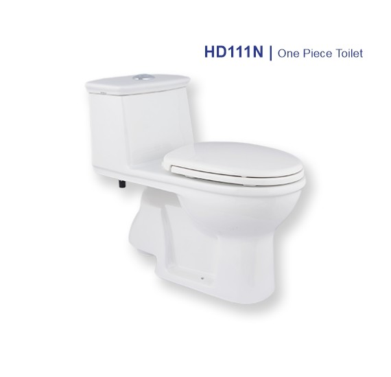 Porta HD111N One Piece Commode with Hydraulic Seat Cover Porta