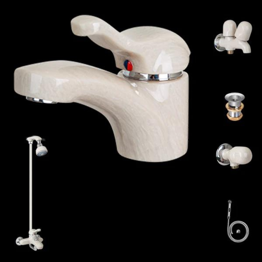 Master Sanitary Solo Lever Set - Silver Series