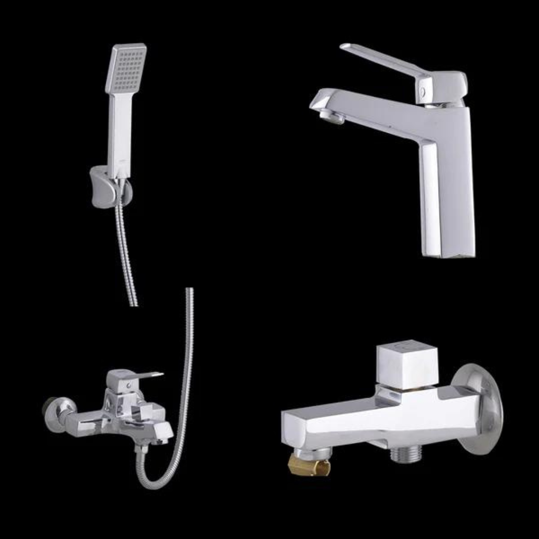 Master Sanitary Muse Lever Set - Silver Series