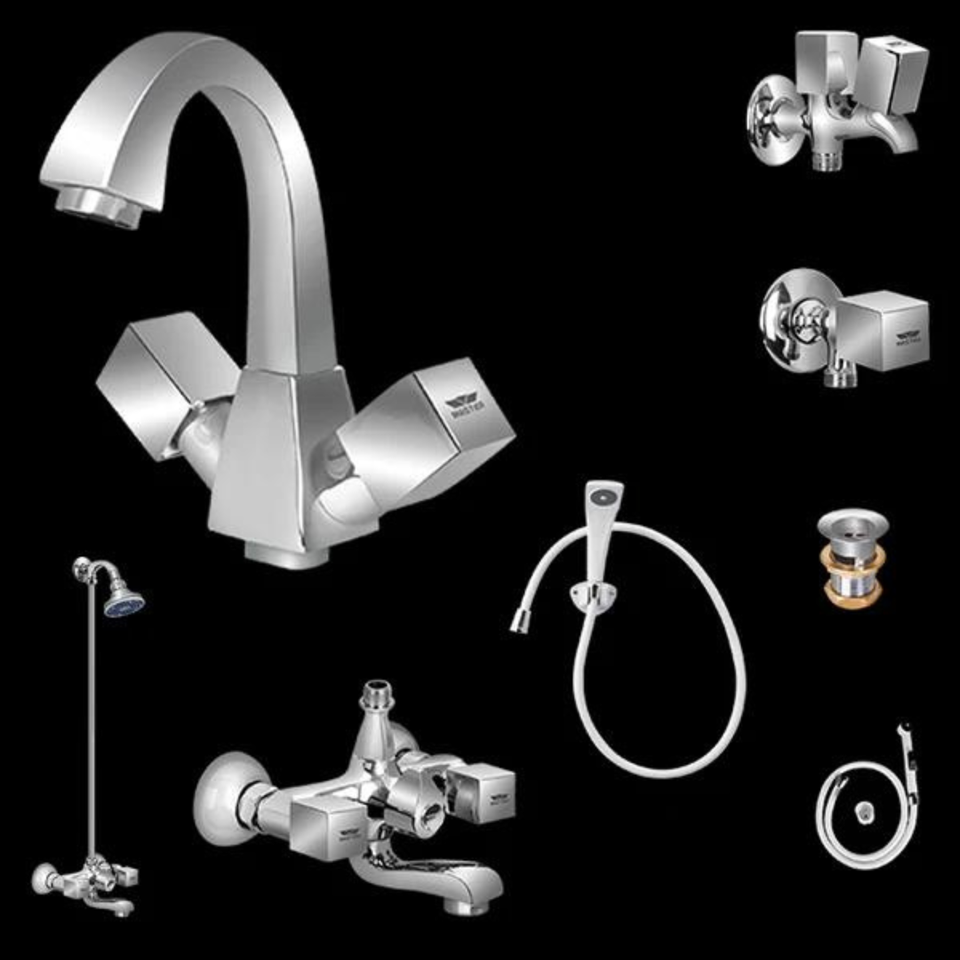 Master Sanitary Aston Set - Silver Series