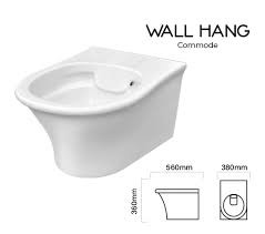 Dell Wall Hung Commode