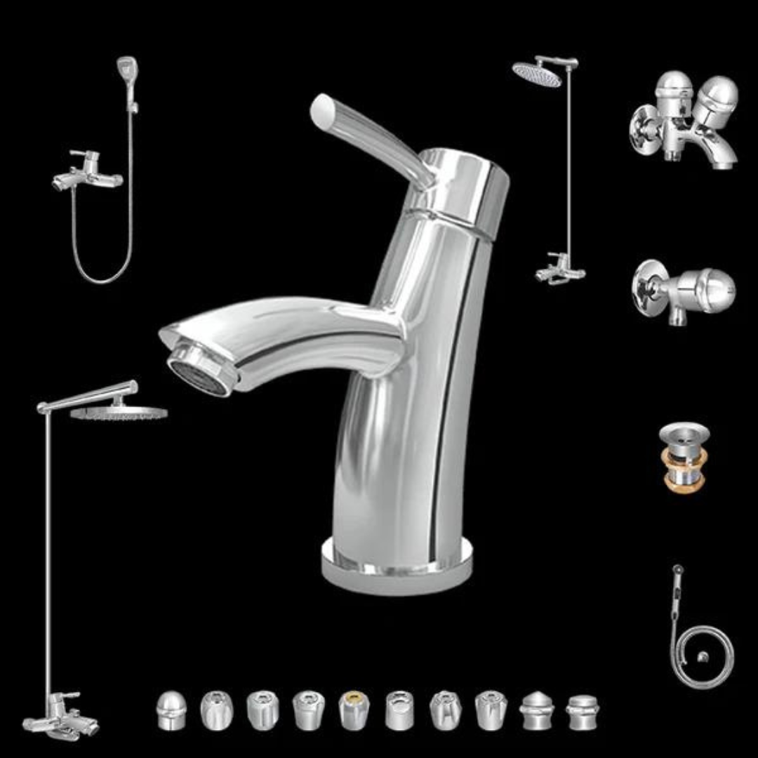 Master Sanitary Topaz Lever Set - Gold Series