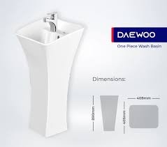 Pool Daewoo One Piece Basin