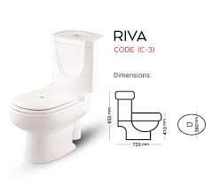 Master Riva (C-3) Commode