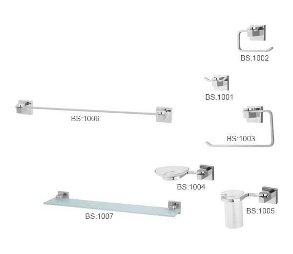 Dawn Brass Accessories Set 1001