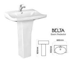 Dell Belta Basin Pedestal