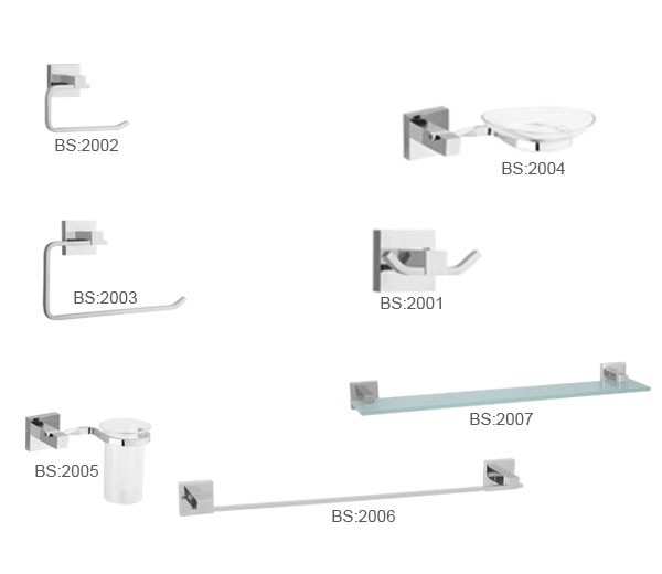 Dawn Brass Accessories Set 2001