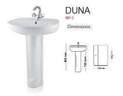 Master Duna Code (BP-2) Basin Pedestal
