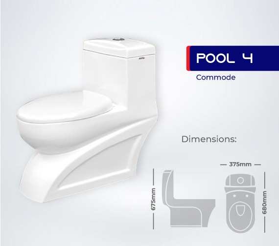 Pool 4 Commode